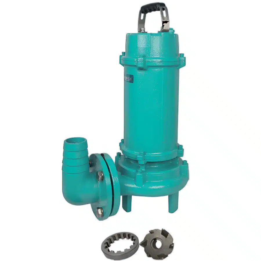 Bomba Aguas Servidas 1HP Trituradora Shimge 50WQD0.75QG