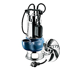 Motobomba Sumergible para Agua Residual Modelo DRAINVORT 102MS Marca KSB