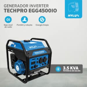 GENERADOR INVERTER A GASOLINA HYLUX Modelo EGG4500IO