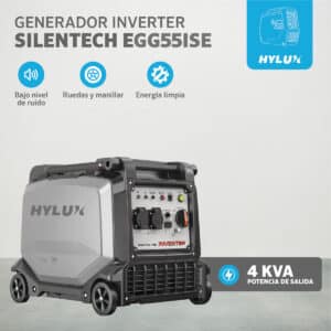 GENERADOR INVERTER A GASOLINA HYLUX Modelo EGG55ISE