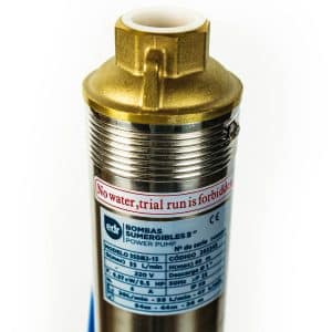 BOMBA SUMERGIBLE 3" - 3SDM2/15 - 0,5 HP