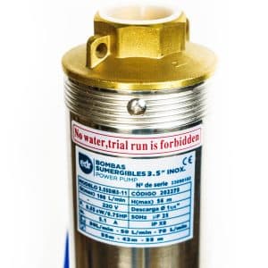 BOMBA SUMERGIBLE 3,5" - 3.5SDM3/11 - 0,75 HP 220V