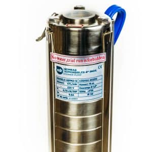 BOMBA SUMERGIBLE 4" - 4SPM3/12 – 1 HP
