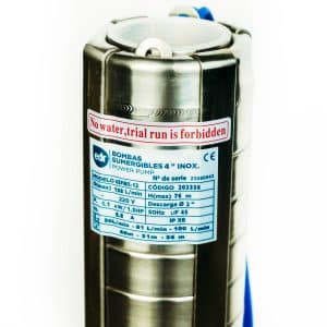 Bomba Sumergible 4" - 4SPM5/12 – 1,5 HP