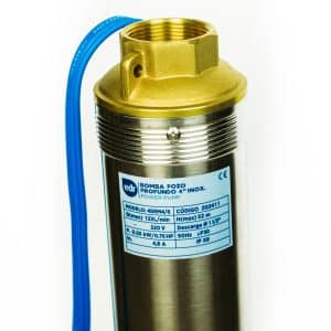 BOMBA SUMERGIBLE 4" - 4SRM4/8 - 0,75 HP